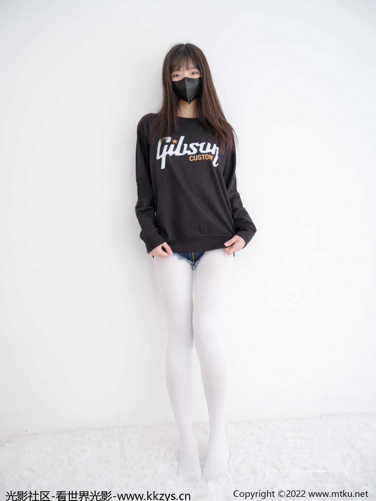 紧急企划 EX.001 [79P1V-2.79GB] 见希w 白丝牛仔裤-光影社区