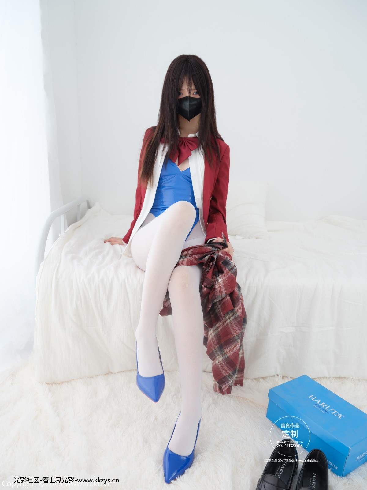 图片[5]-紧急企划 EX.016 见希w 白丝JK兔女郎 [49P-1.32GB]-光影社区