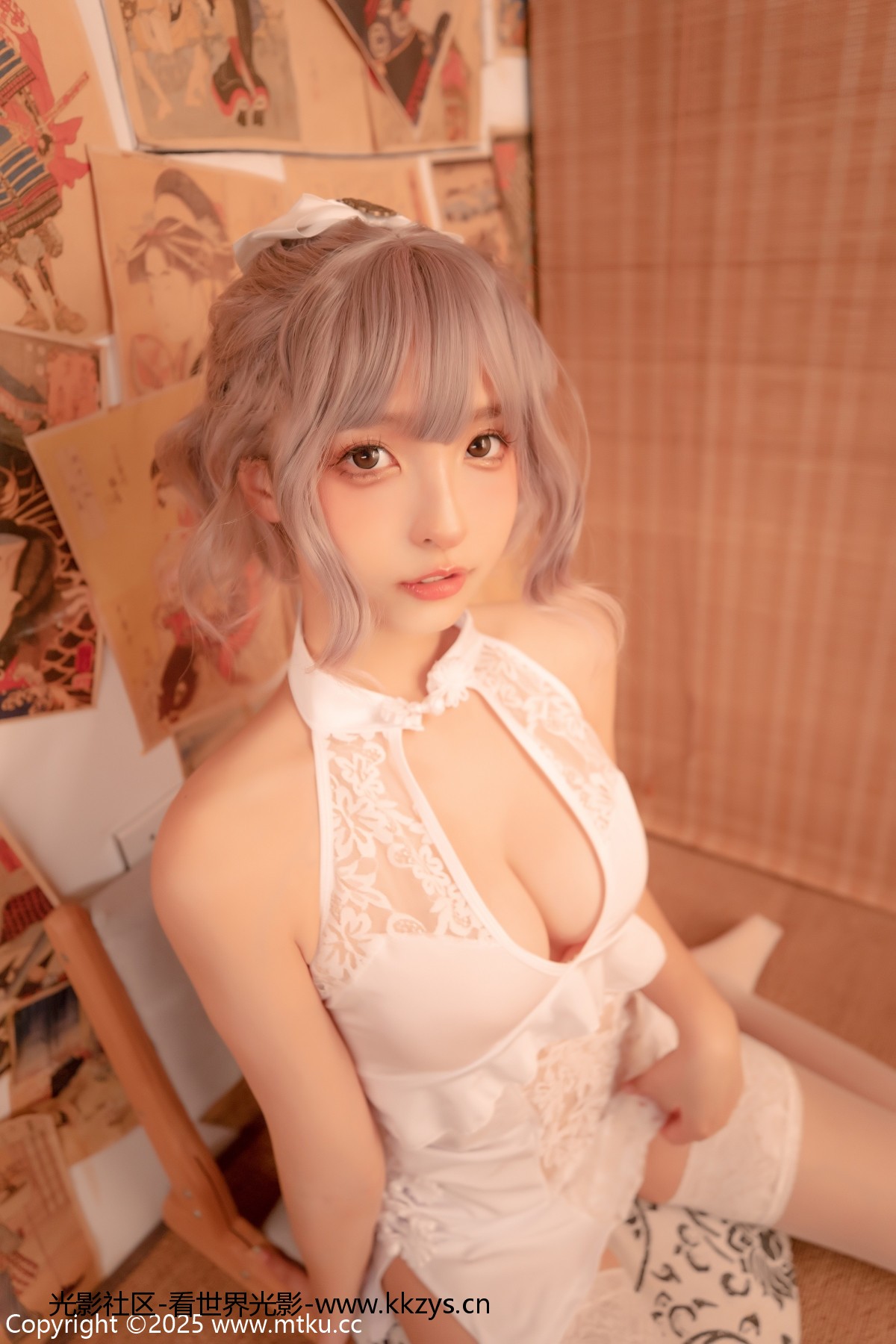 神楽坂真冬 第四季 序号3：《白旗袍》 [75P-251MB]-光影社区