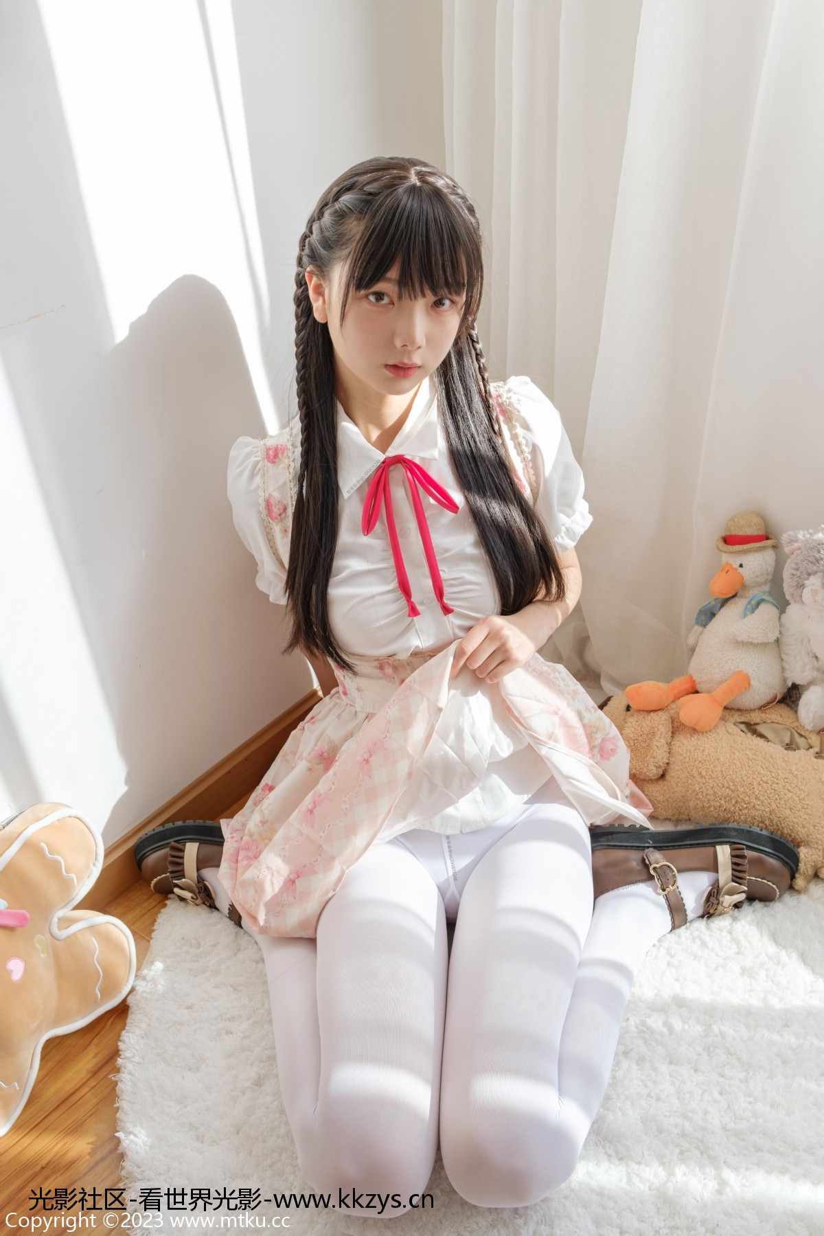 稚乖画册 晴空-07 赤西夜夜 双马尾白丝粉色JK 一亿像素 [81P1V-3.54GB]-光影社区