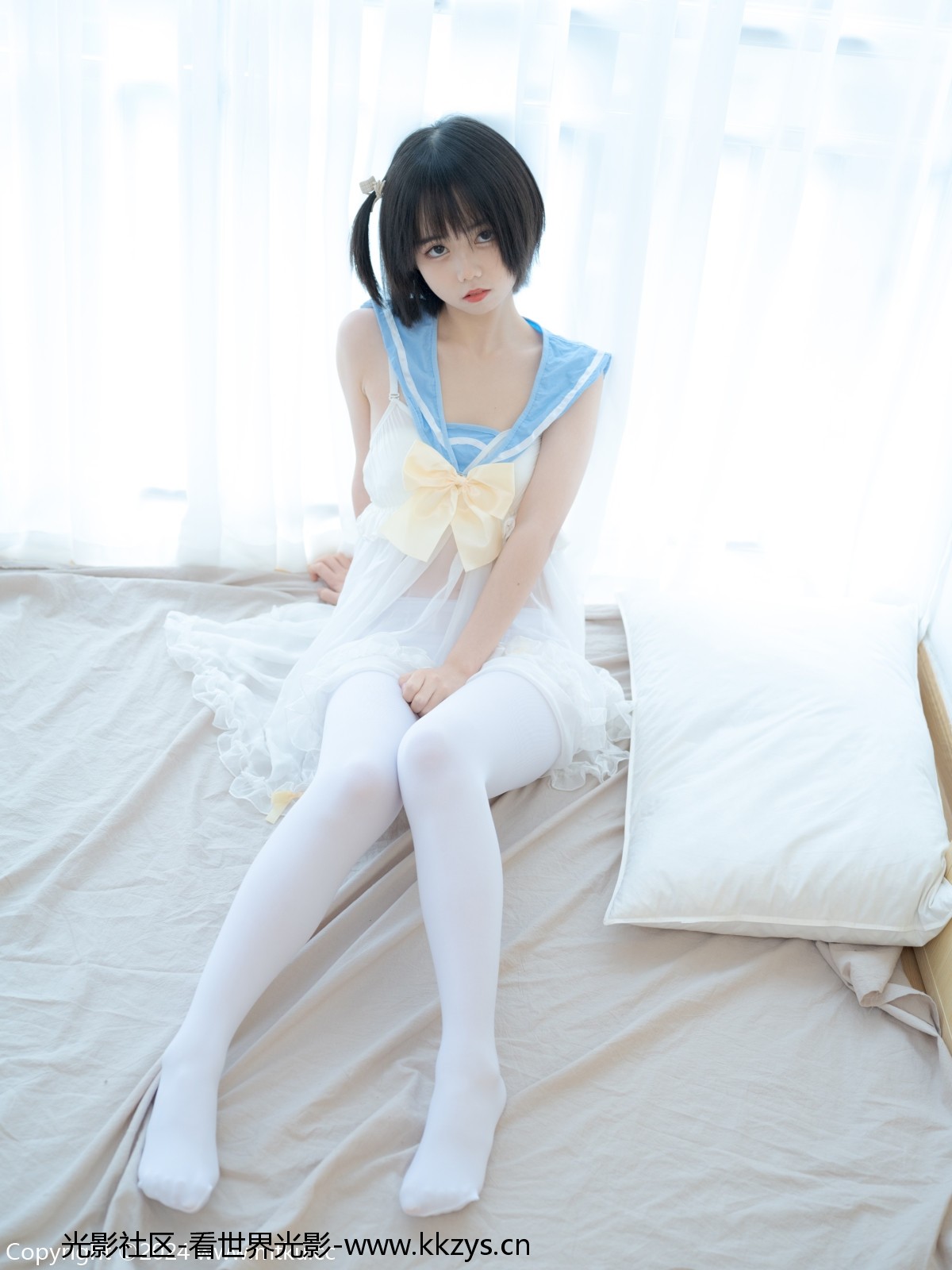 图片[2]-少女秩序 GR07L 小鱼 白丝睡衣 [37P-1.39GB]-光影社区