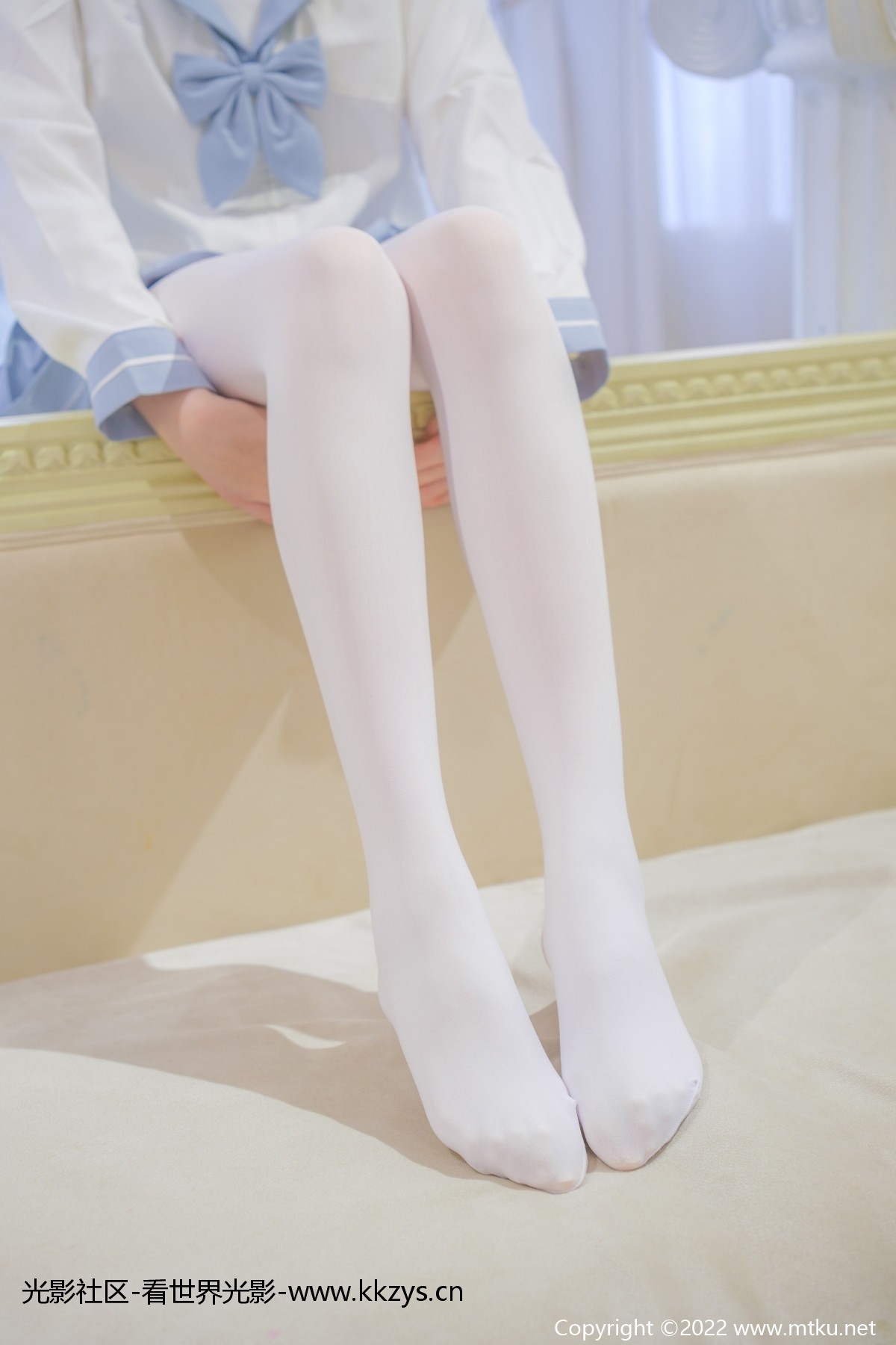 图片[3]-森萝财团 内部VIP系列 微风-04 白丝蓝白JK制服 [102P1V-3.3G]-光影社区