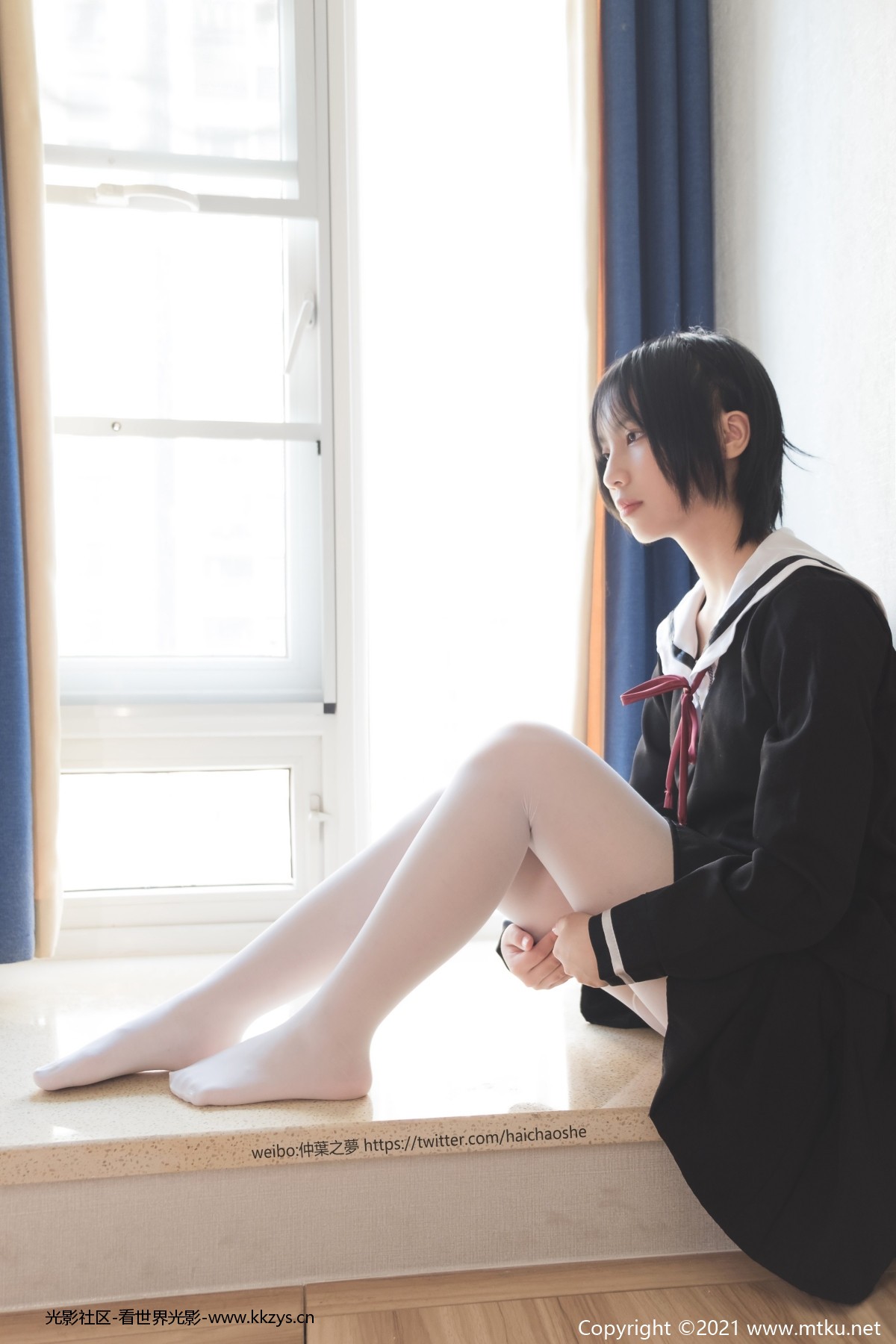 轻兰映画 Grand.016 白丝短发死裤水 [107P-633.1M]-光影社区