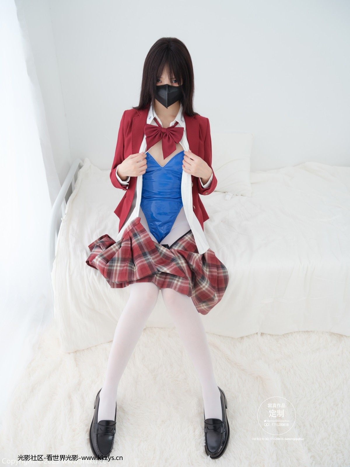 图片[4]-紧急企划 EX.016 见希w 白丝JK兔女郎 [49P-1.32GB]-光影社区