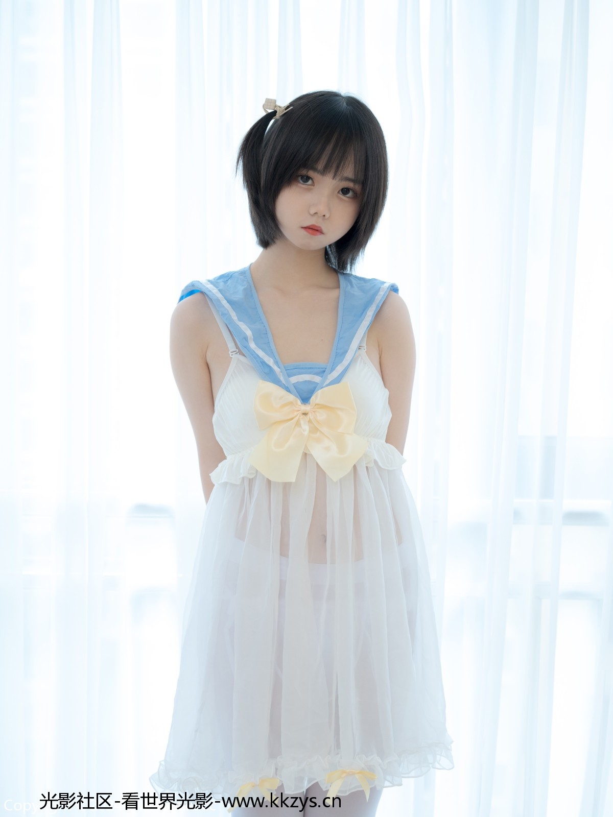 图片[5]-少女秩序 GR07L 小鱼 白丝睡衣 [37P-1.39GB]-光影社区