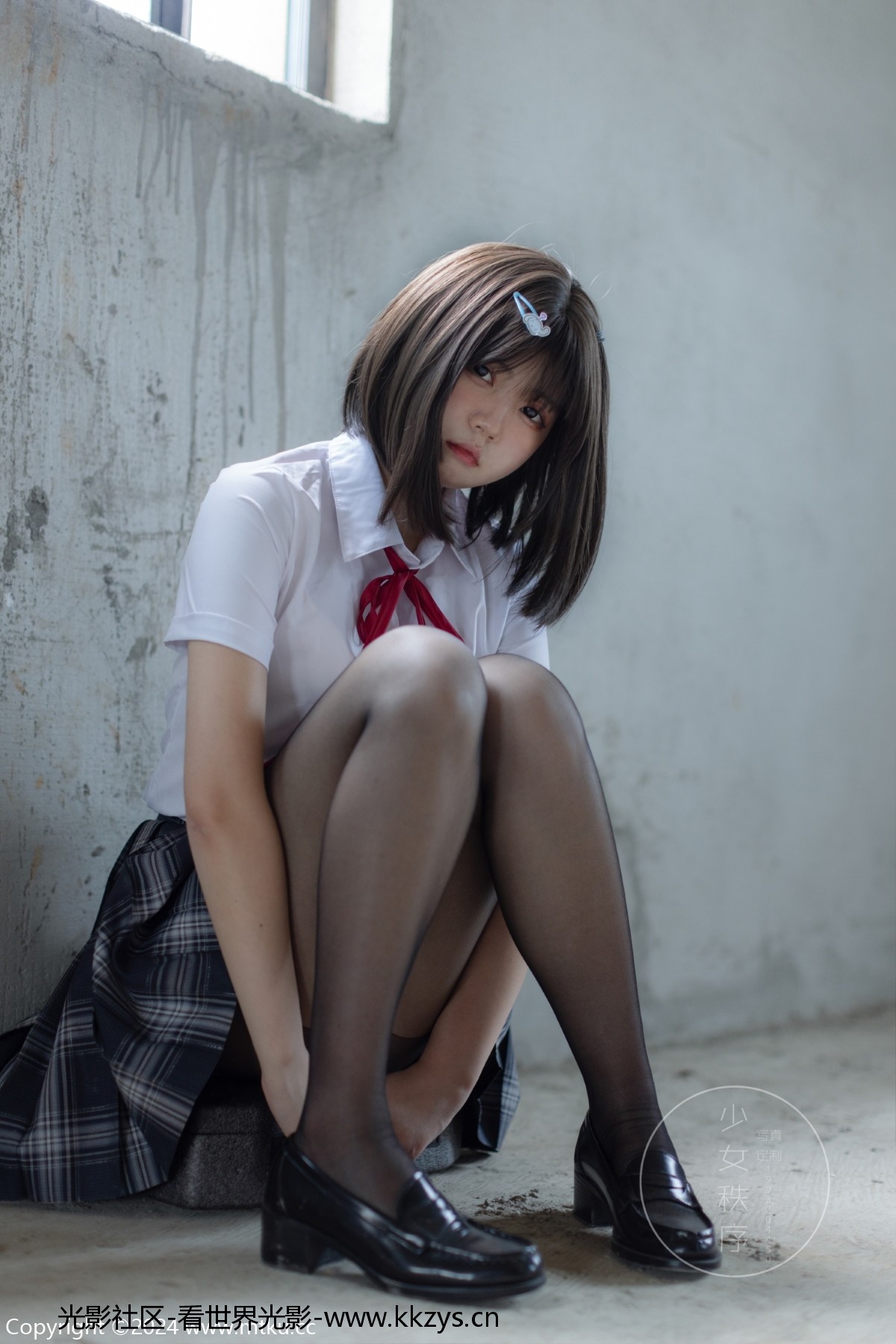 少女秩序 GR04L 黑丝JK制服 五一特别期 [73P-1.44GB]-光影社区