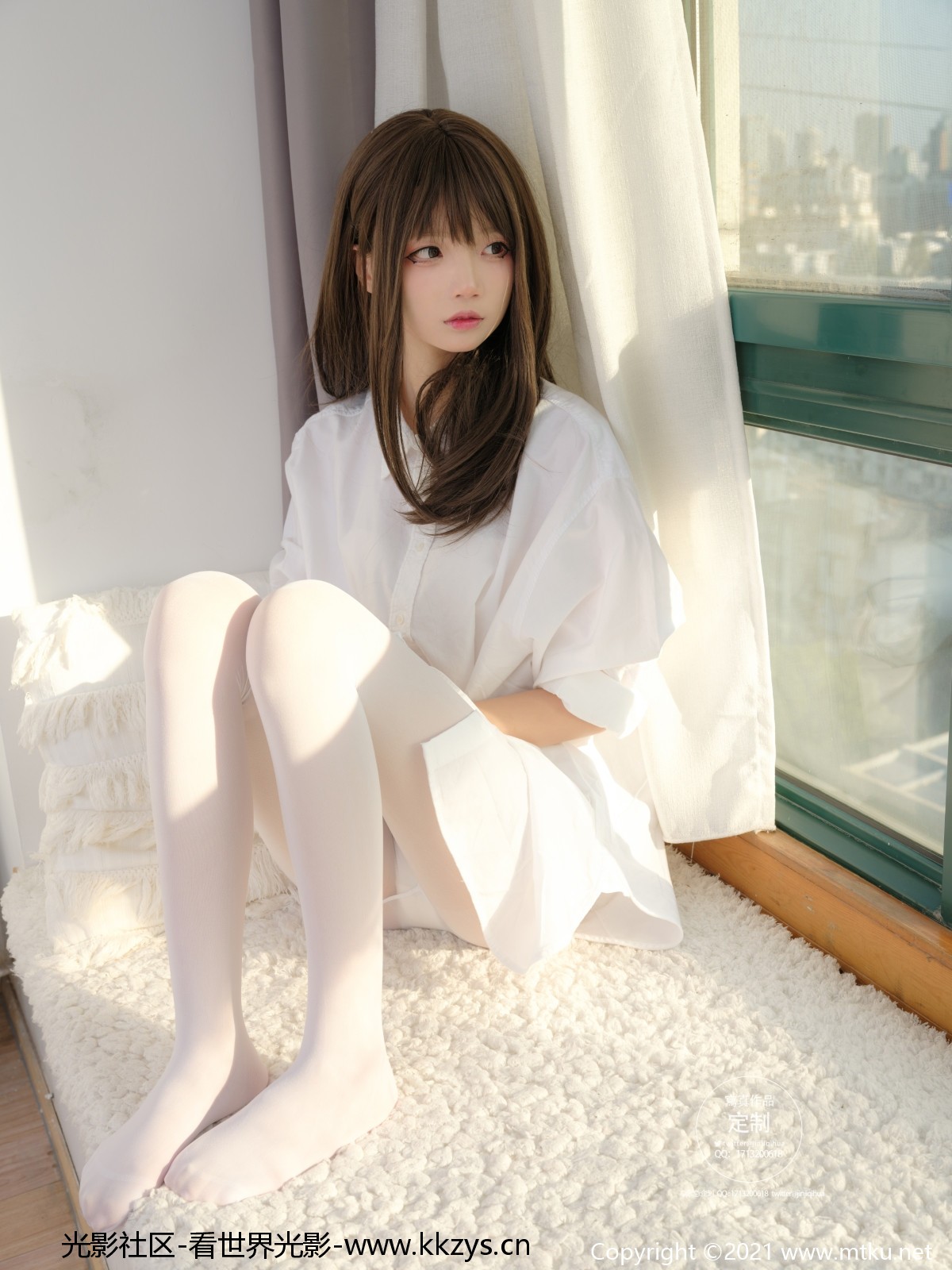 紧急企划 – 5G-001 五更百鬼 白丝衬衣 一亿像素 [50P-1.4GB]-光影社区