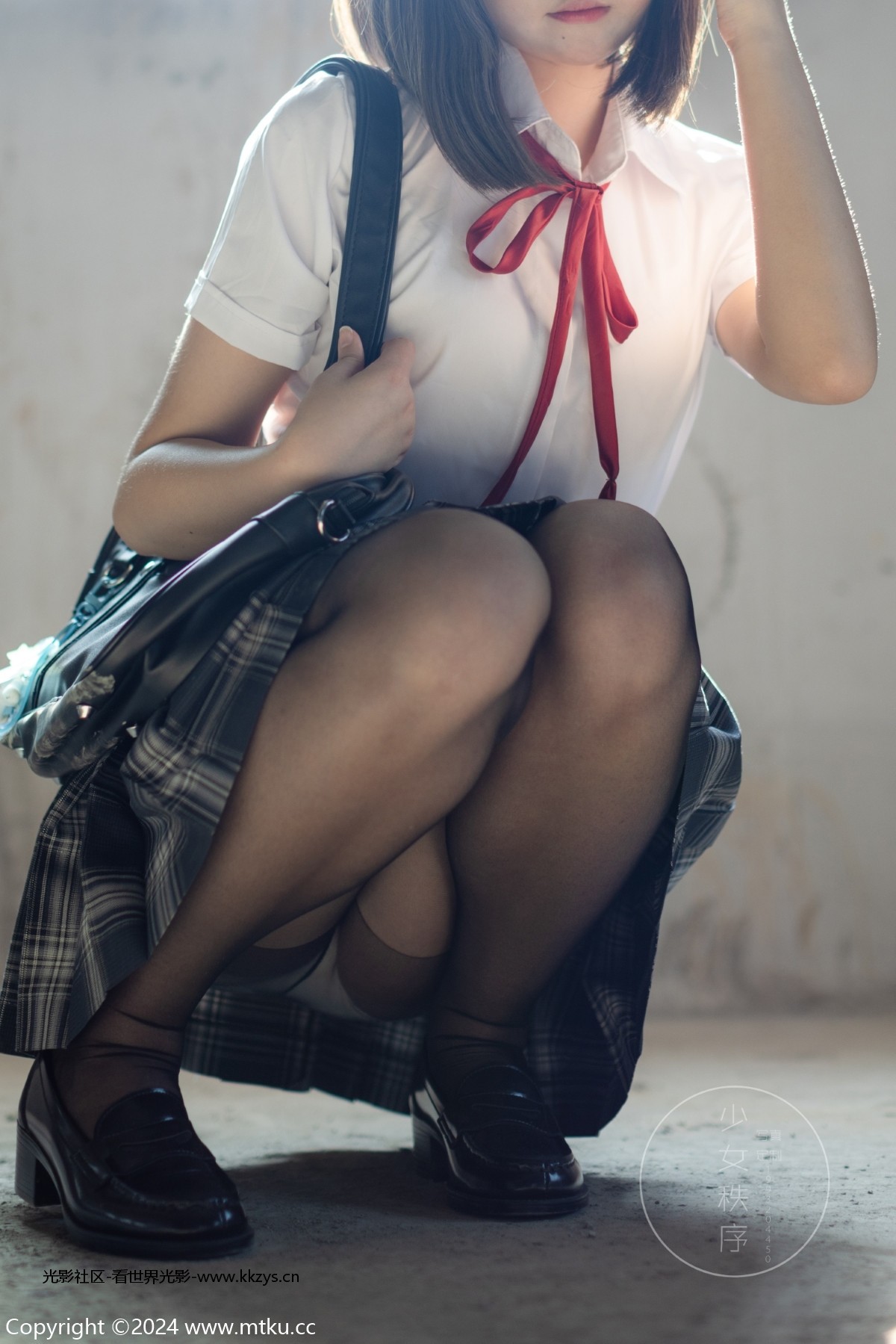 图片[3]-少女秩序 GR04L 黑丝JK制服 五一特别期 [73P-1.44GB]-光影社区
