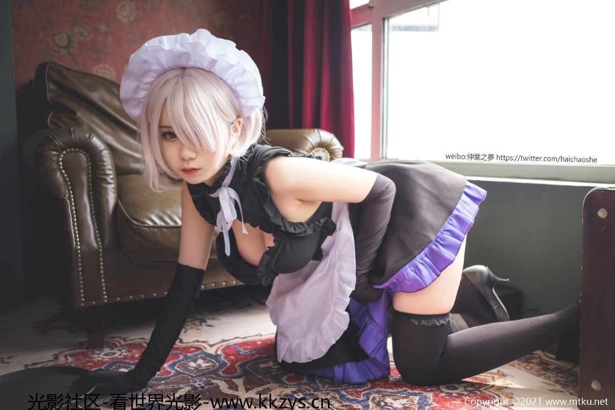 轻兰映画 Grand.020 黑丝高跟女仆 [52P1V-652.4MB]-光影社区