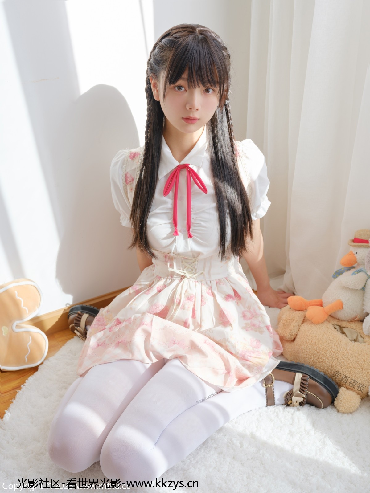 图片[3]-稚乖画册 晴空-07 赤西夜夜 双马尾白丝粉色JK 一亿像素 [81P1V-3.54GB]-光影社区