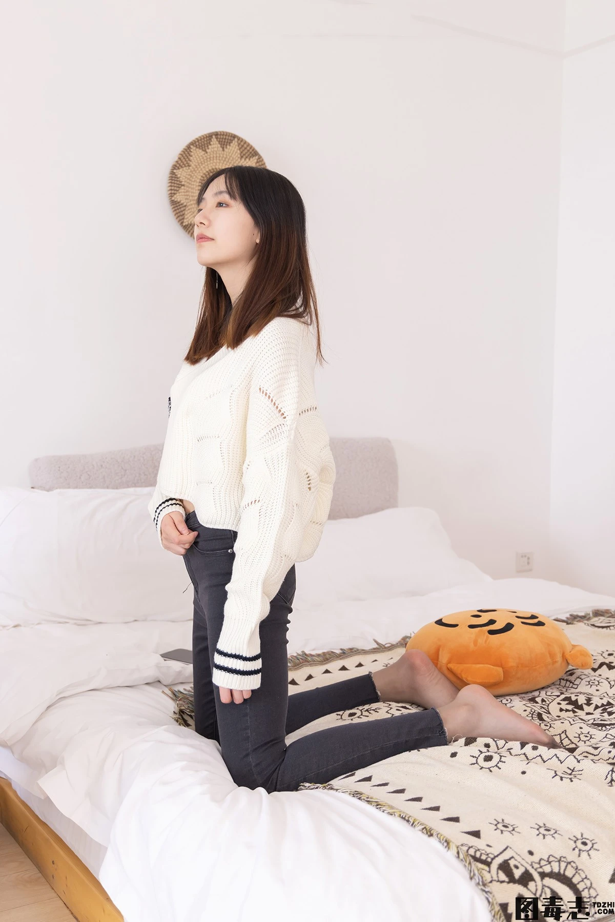 [BoBoSocks袜啵啵] No.326 小甜豆-长靴、油亮灰丝、裤里丝-光影社区