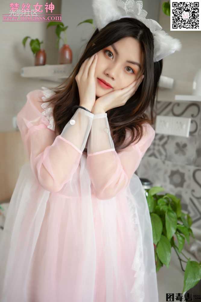 [MSLASS梦丝女神] 2020.04.18 VV《粉红女仆》-光影社区