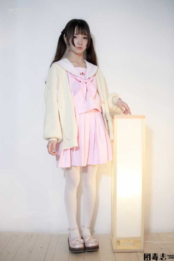 [森萝财团] X-059 默陌 萝莉白丝80D-光影社区