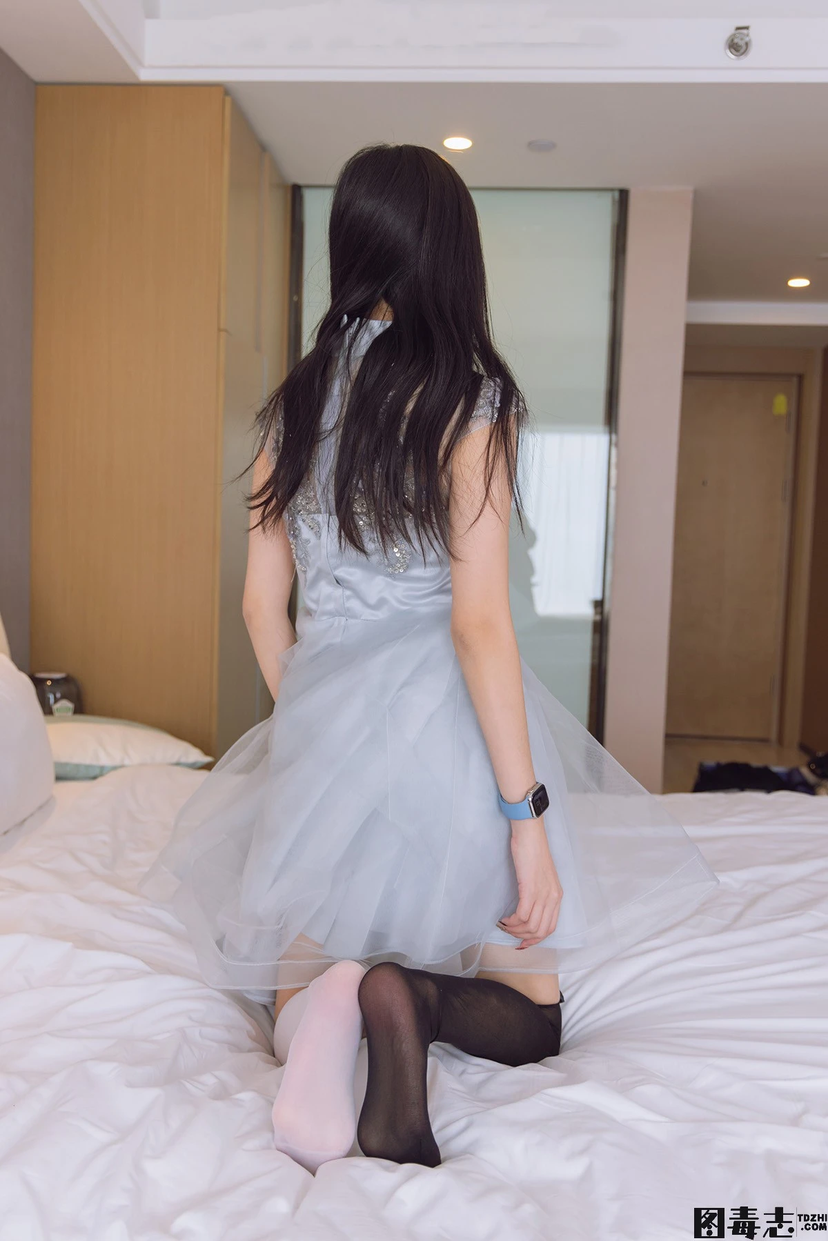 [BoBoSocks袜啵啵] No.356 小甜豆-高跟鞋、黑白丝大腿袜-光影社区