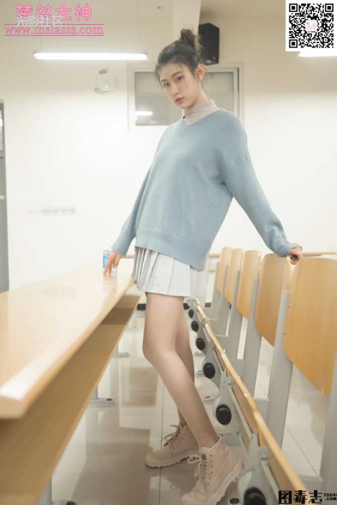 [MSLASS梦丝女神] 2019.12.26 林可儿《学院风》-光影社区