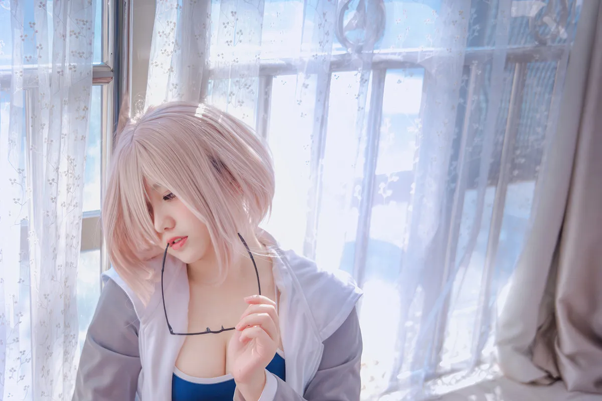 图片[2]-[阿半今天很开心] FGO 玛修 同人体操服-光影社区