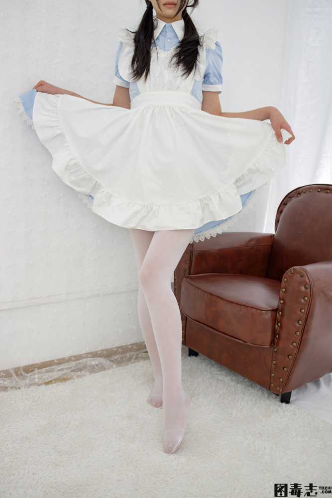 [森萝财团] 有料016 吸吸 白丝小女仆-光影社区