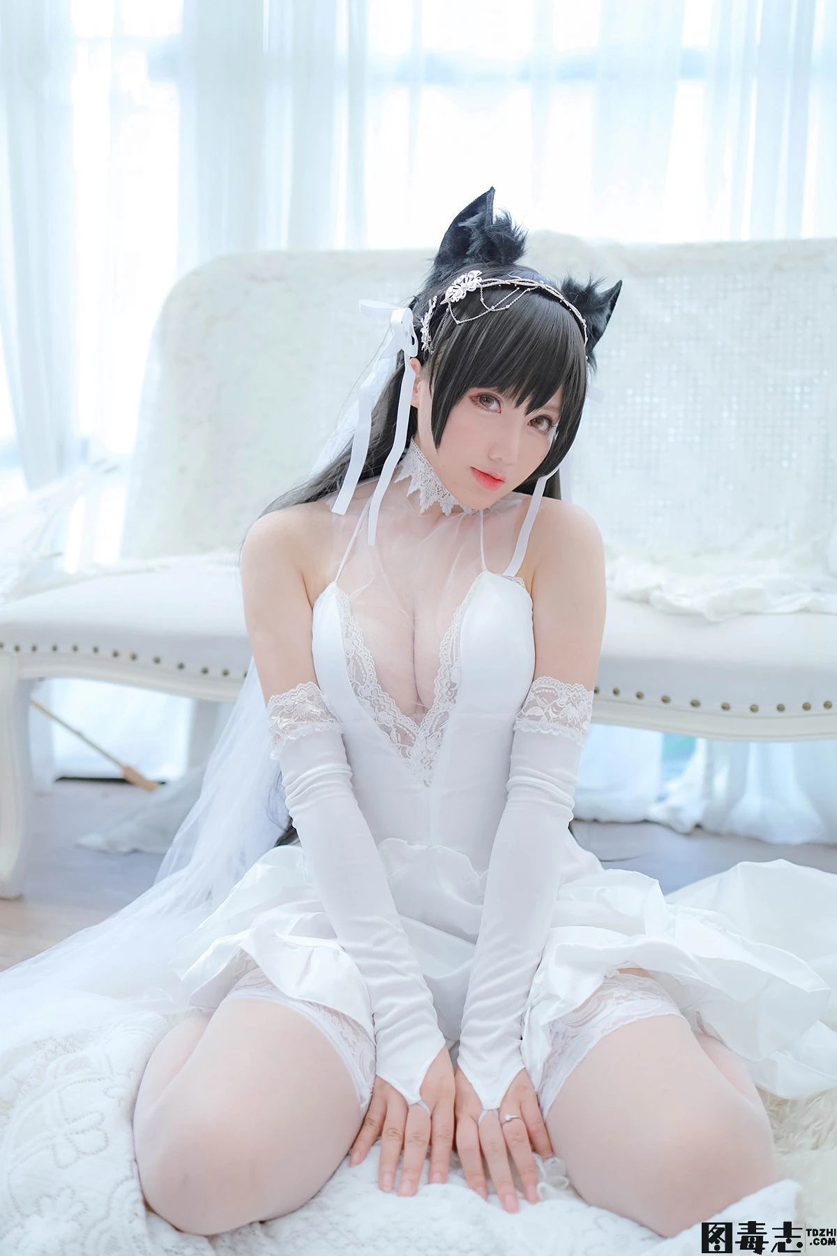 图片[2]-[Nyako喵子] 爱宕婚纱-光影社区