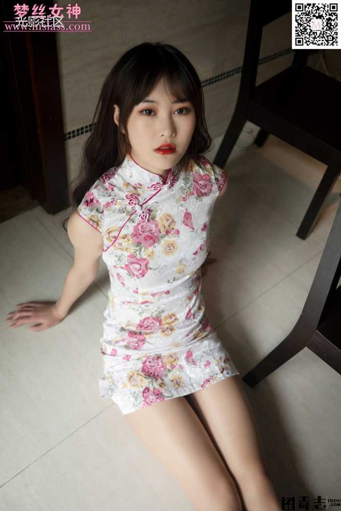 [MSLASS梦丝女神] 2019.11.17 小唐嫣《旗袍包裹》-光影社区