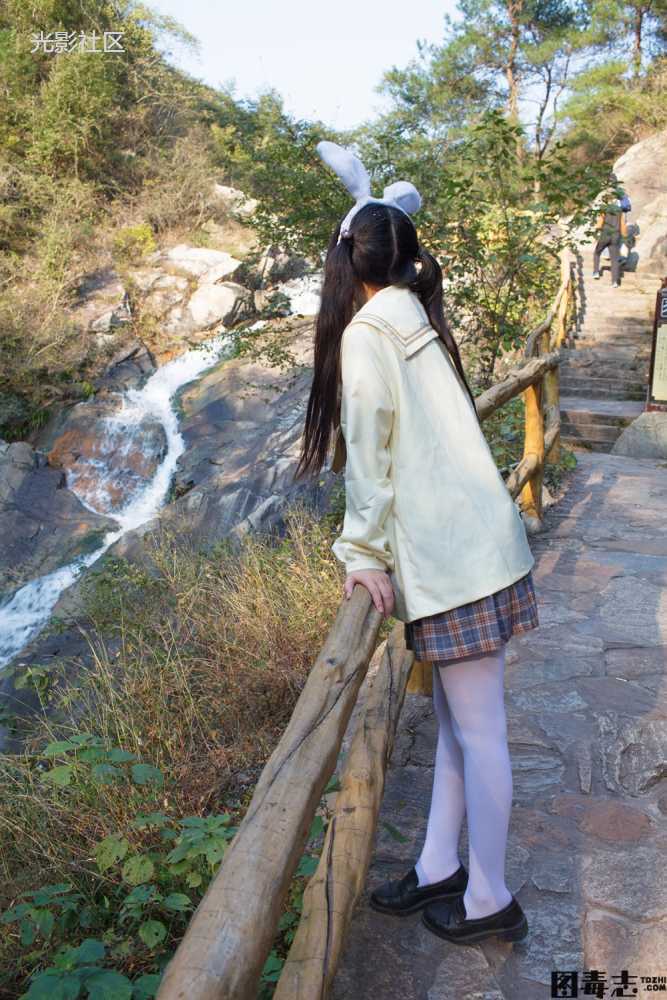 [少女秩序] EXVOL.002 户外阳光丝袜妹-光影社区