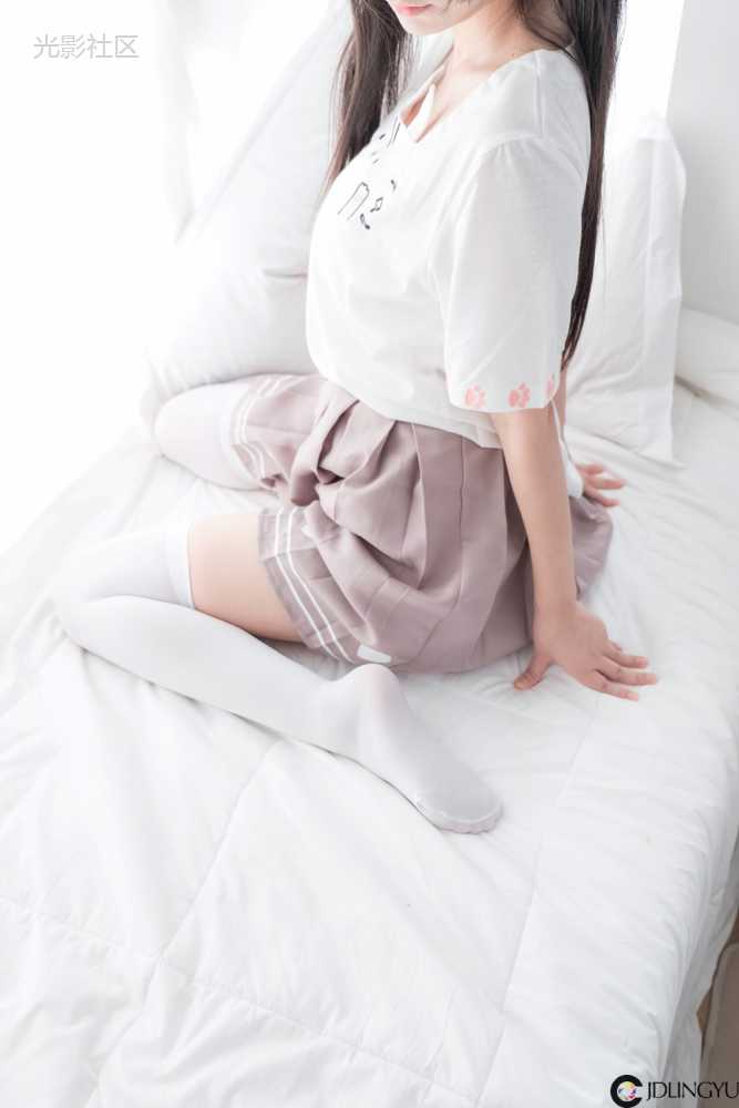 [喵写真] R15-002 粉红小妹妹的白丝-光影社区