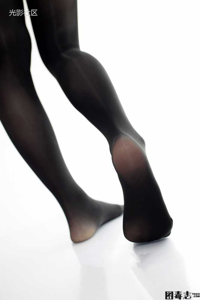 [森萝财团] X-058 白色死库水8D油亮黑丝-光影社区