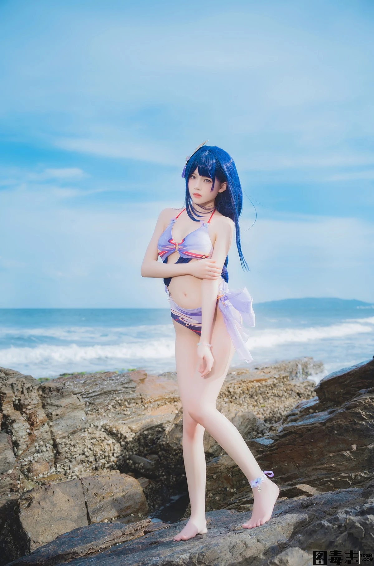 [桜桃喵] NO.167 雷电将军泳装-光影社区