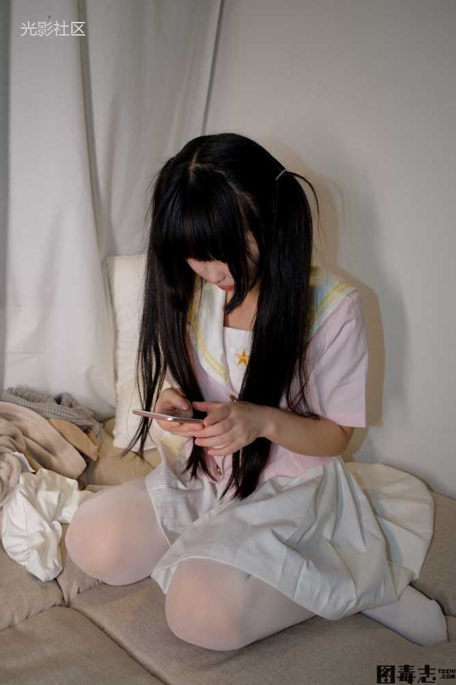 [森萝财团] 爱花写真 ALPHA-012 白丝粉红少女-光影社区