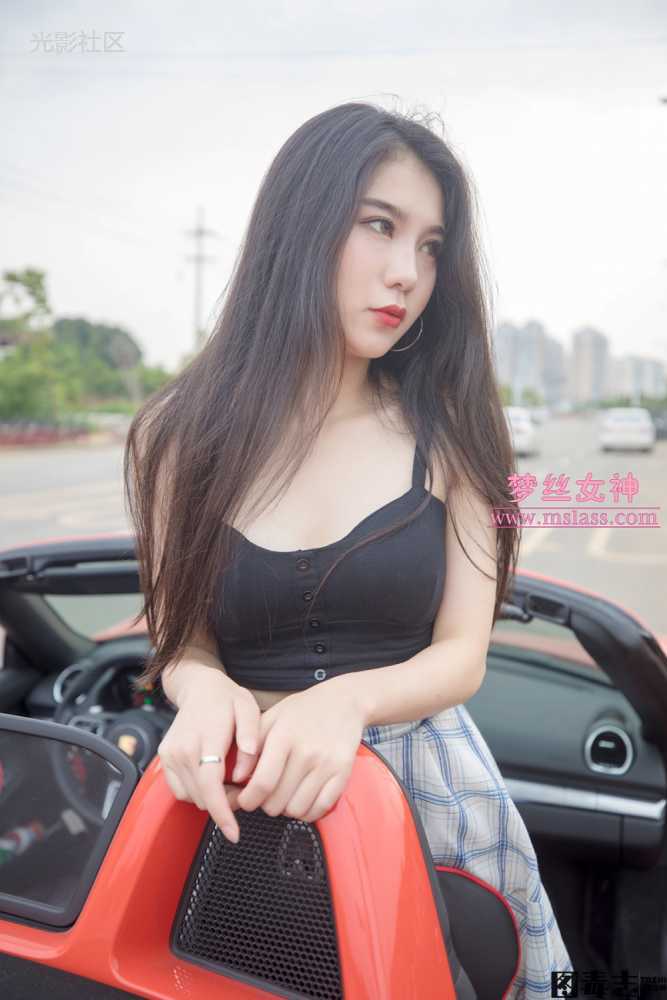 [MSLASS梦丝女神] 2019.05.26 苏安希《跑车丝袜女神》-光影社区