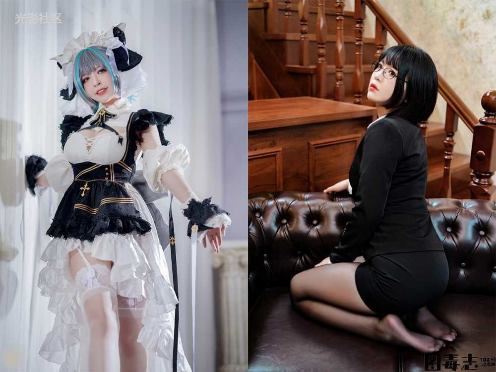 [半半子] NO.23 柴郡旗袍-光影社区