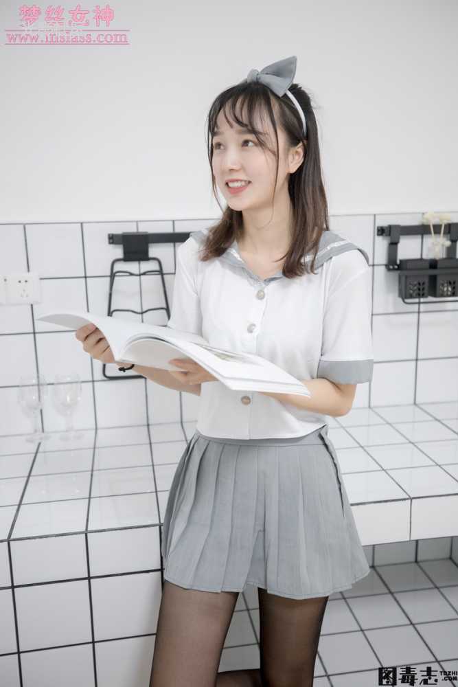 [MSLASS梦丝女神] 2019.07.24 玥玥《白色空间（黑）》-光影社区