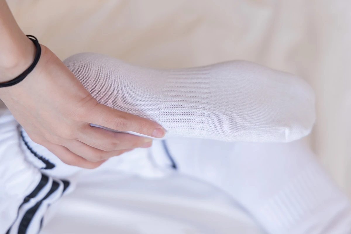 [BoBoSocks袜啵啵] No.382 小沫-板鞋、白棉袜-光影社区