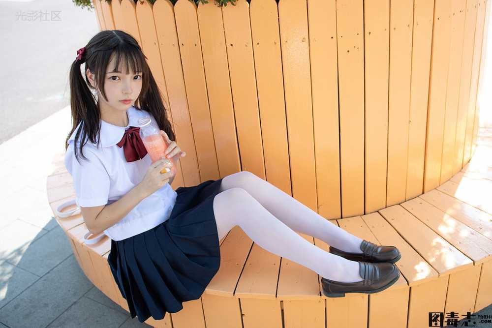 [森萝财团] JKFUN-026 默陌 15D白丝 雪糕游乐园-光影社区