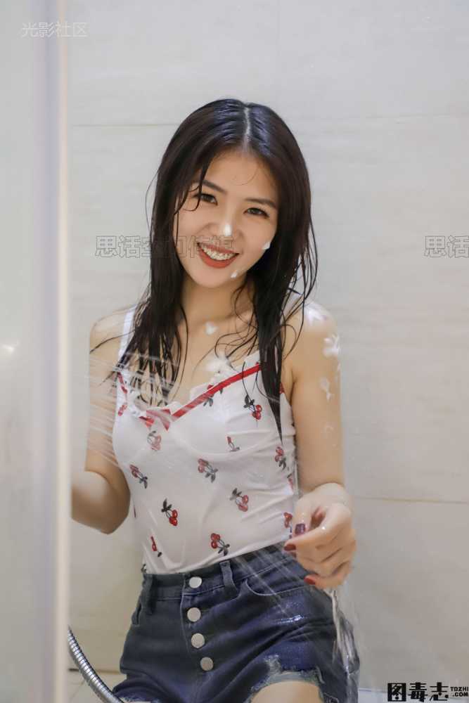 [SiHua思话] SJ-011 筱蝶 湿身泡泡女孩-光影社区