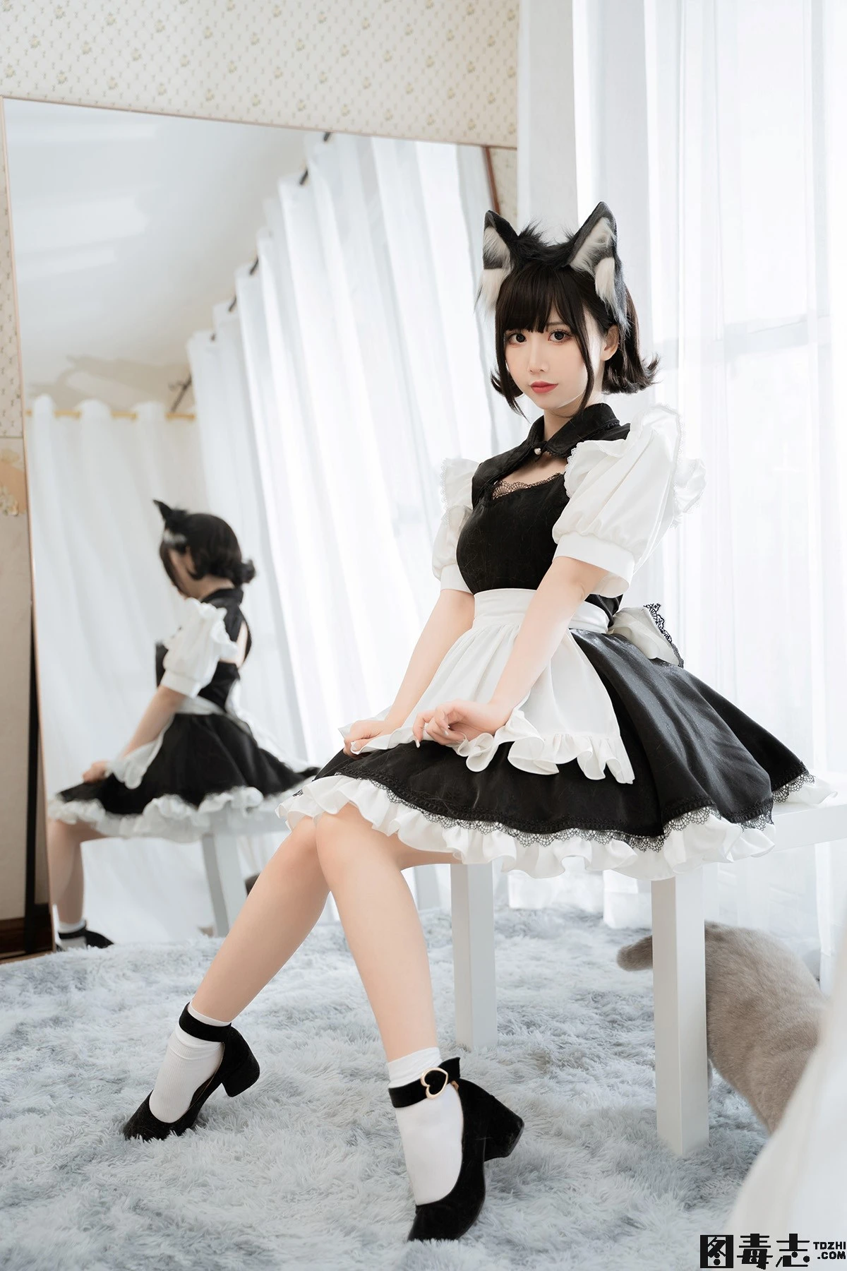 [面饼仙儿] NO.105 开胸女仆-光影社区