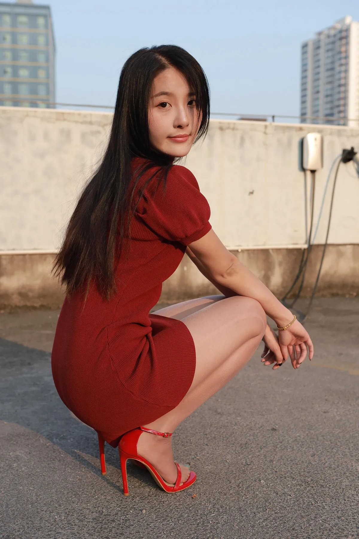 图片[4]-[IESS异思趣向] 模特：婉萍《红苹果（下）》-光影社区