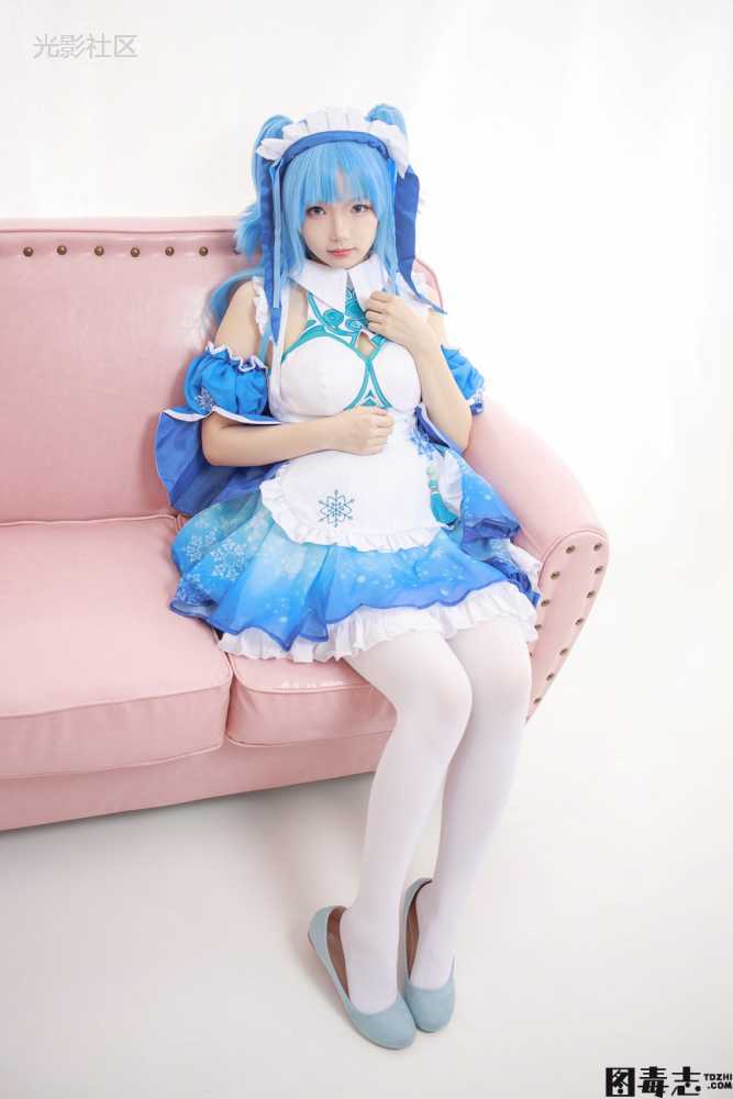 [森萝财团] JKFUN-023 雪晴Astra 300D白丝珂朵莉-光影社区