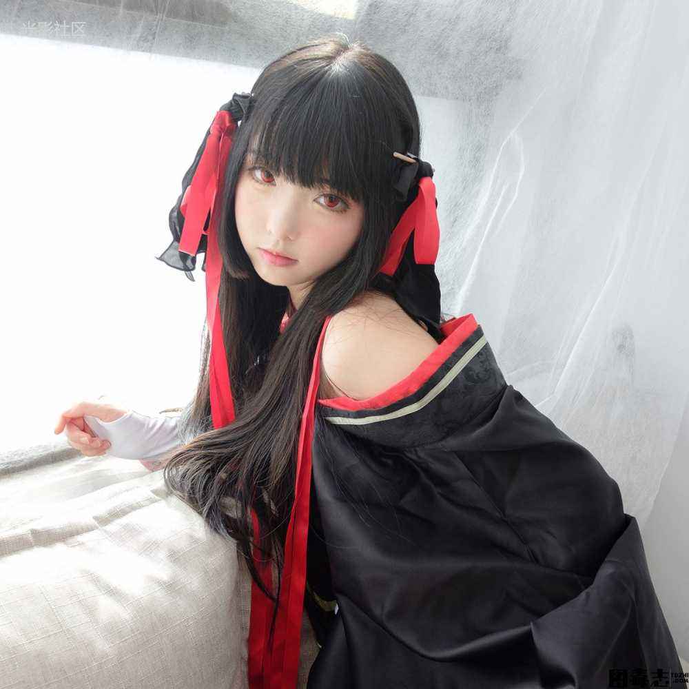 [森萝财团] 爱花写真 ALPHA-004 夜夜白丝连裤袜-光影社区