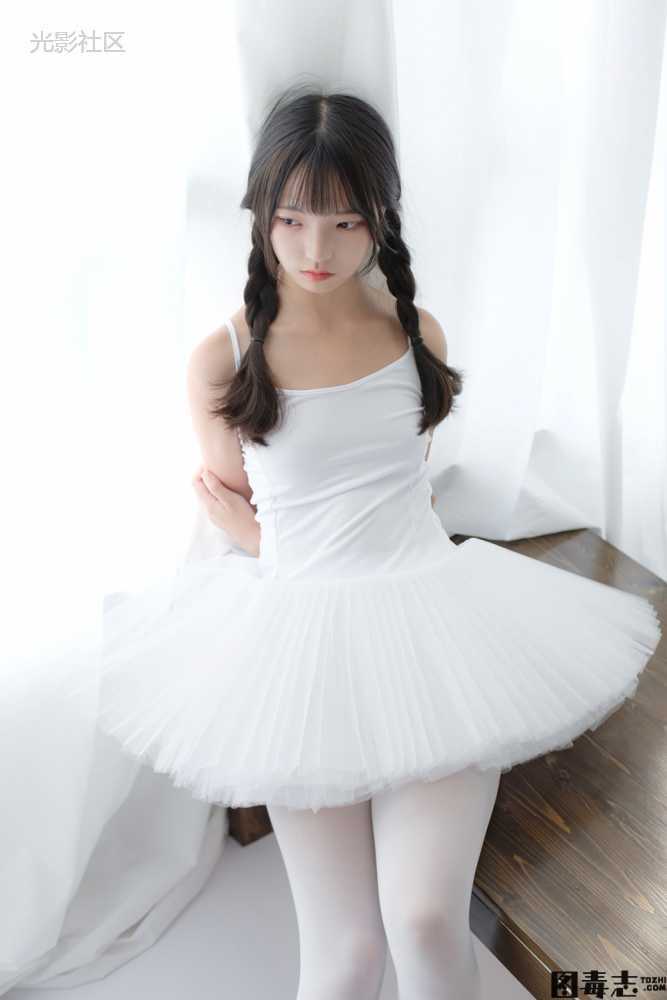 [森萝财团] X-042 默陌 白丝萝莉少女-光影社区