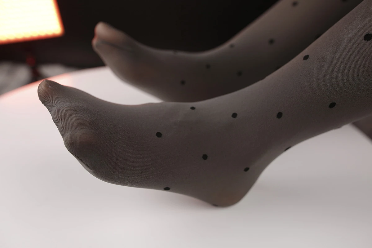 [小糖果微甜] 黑丝波点-光影社区