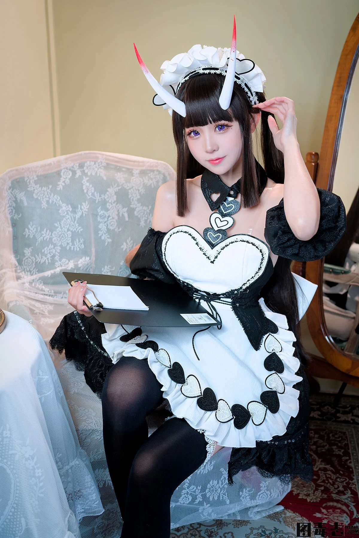 [miko酱ww] 碧蓝航线 能代女仆+坏女人-光影社区