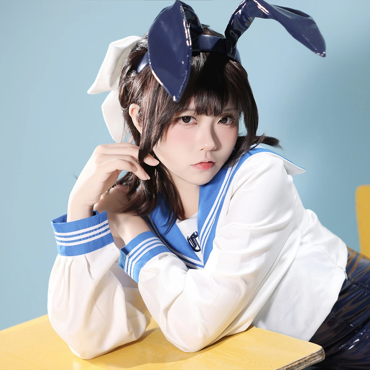 [G44不会受伤] NO.65 水手服兔女郎咖啡厅-光影社区