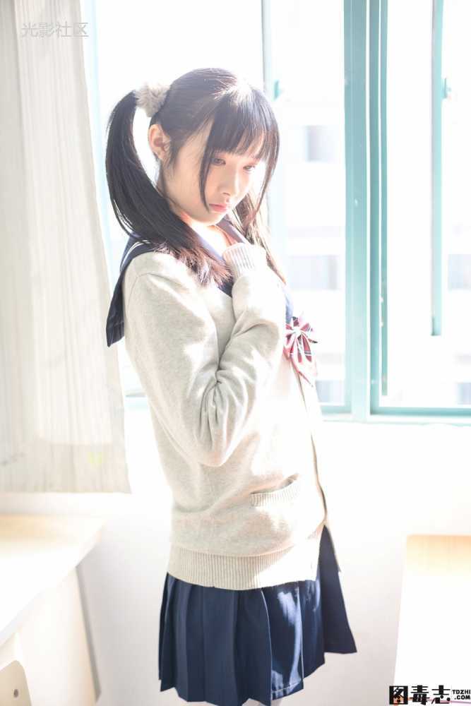 [森萝财团] SSR-004 双马尾教室JK白丝-光影社区