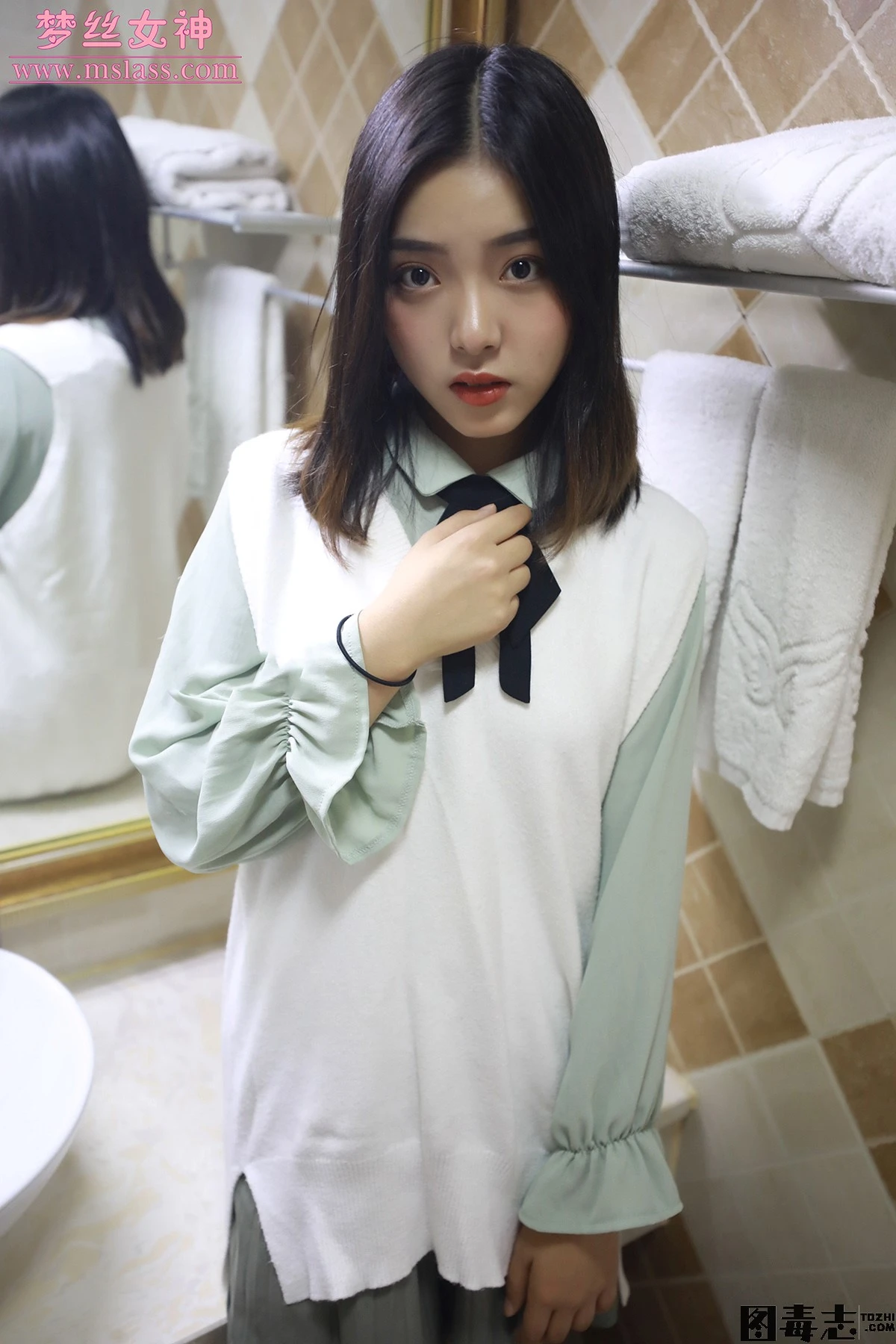 [MSLASS]梦丝女神 – 洋洋 JK裙-光影社区