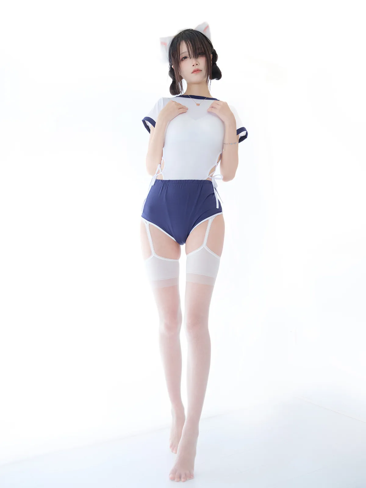 [五更百鬼] 舰长 体操服 猫耳-光影社区