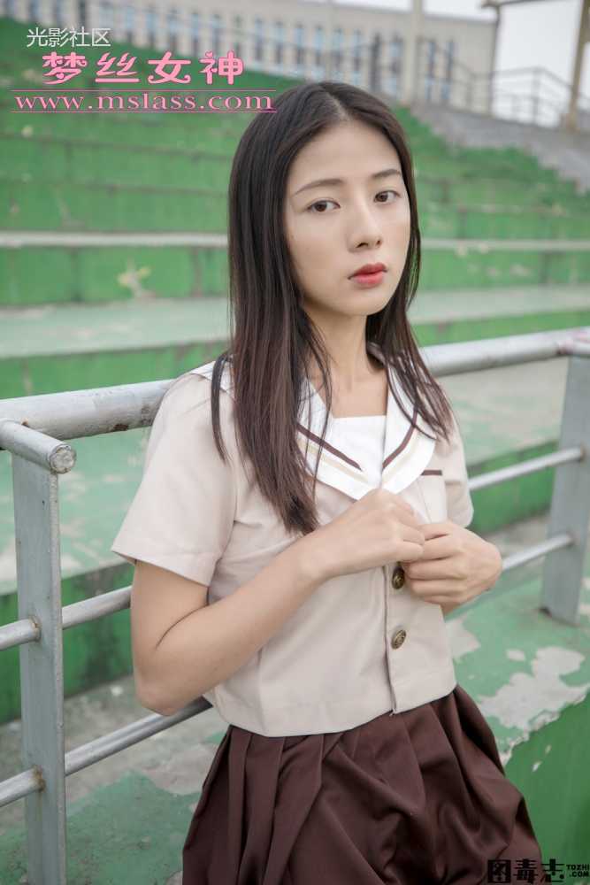[MSLASS梦丝女神] 2019.05.02 雪馨《学院的JK黑丝袜》-光影社区