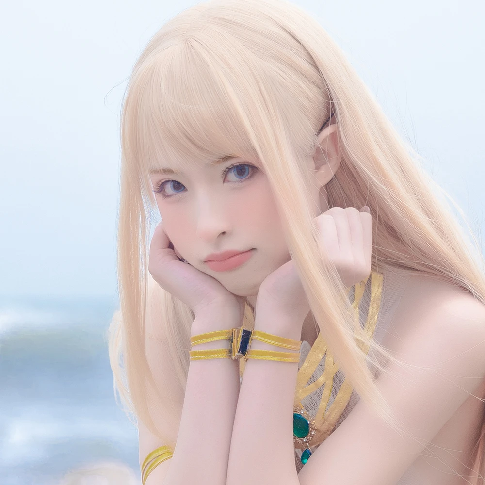 [清水由乃] NO.35 玛丽萝丝 白色泳衣-光影社区