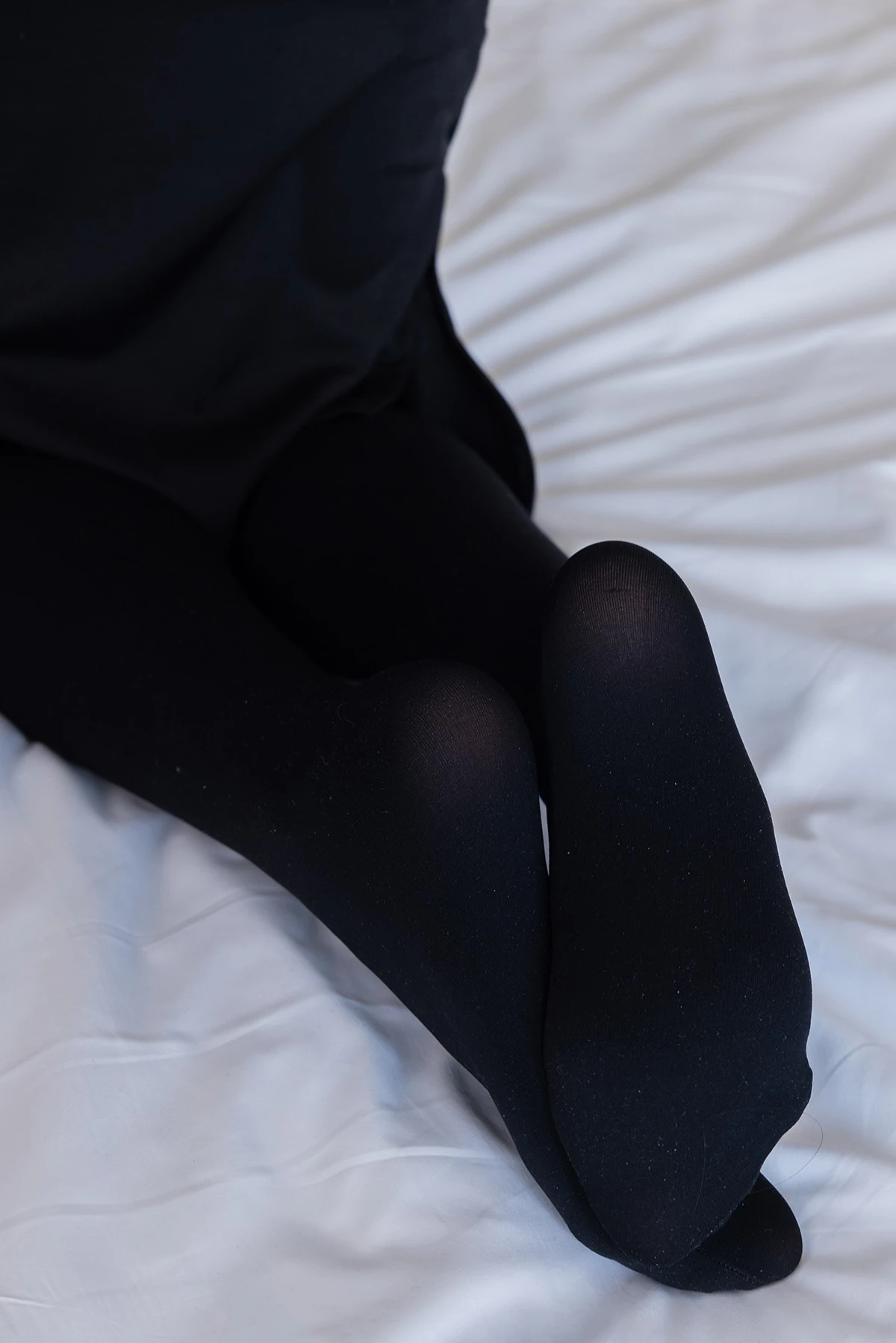 图片[3]-[BoBoSocks袜啵啵] No.378 奶油-短靴、运动鞋、厚黑丝、厚灰丝-光影社区