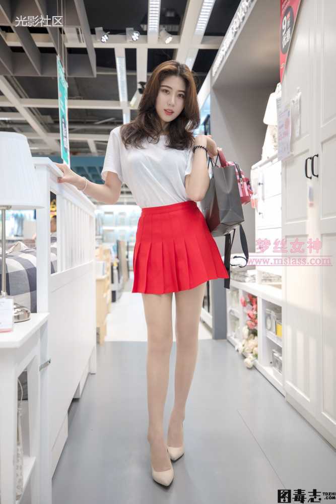 [MSLASS梦丝女神] 2019.05.02 媛媛《商场的试衣间》-光影社区