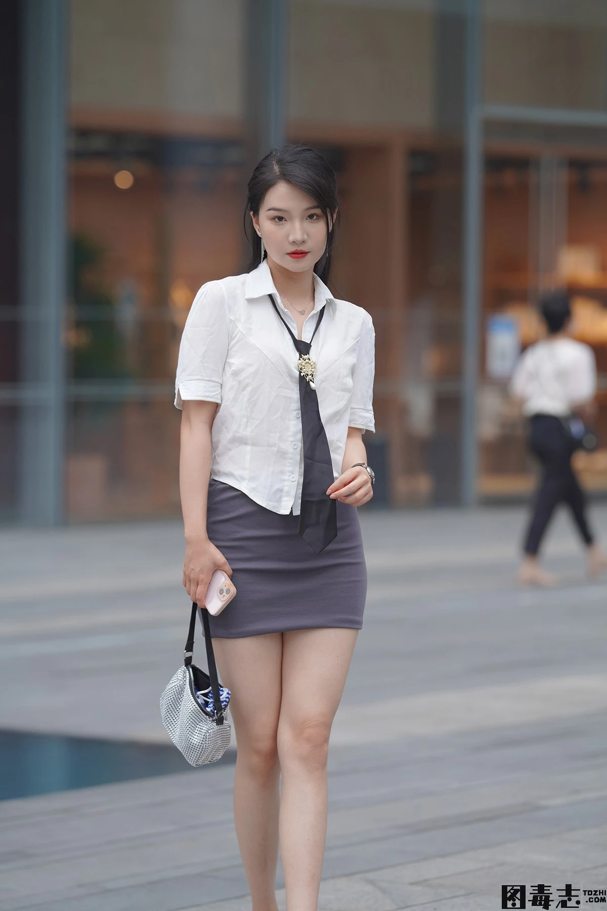 气质制服美女-光影社区